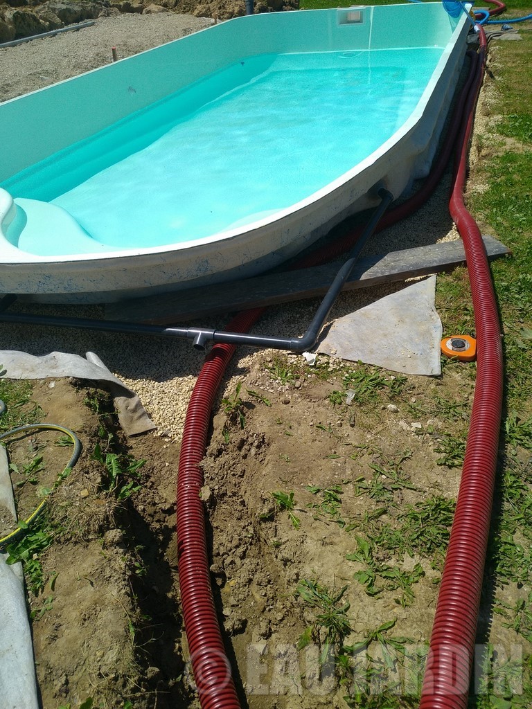 raccordment hydraulique piscine coque